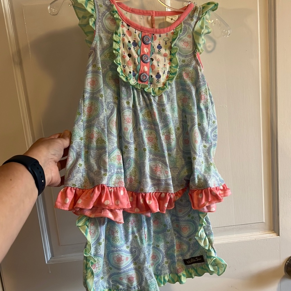 Matilda Jane size 4 pajamas-EUC